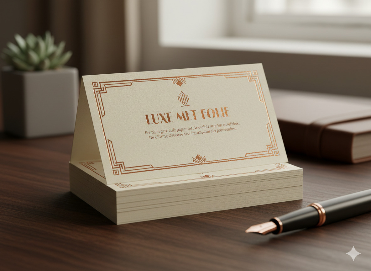 Luxe visitekaartje